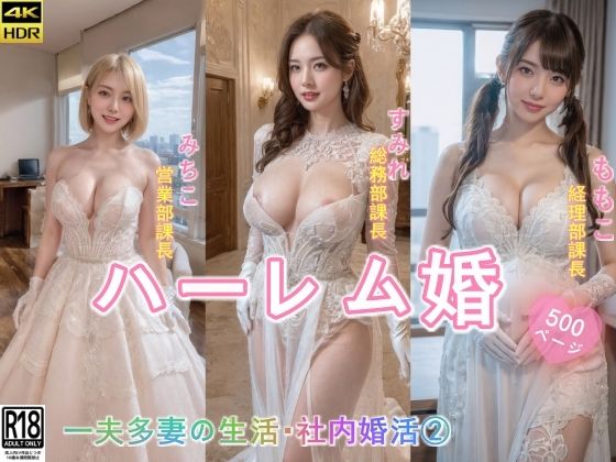 ハーレム婚●一夫多妻の生活●社内婚活 2【AIDOLL】