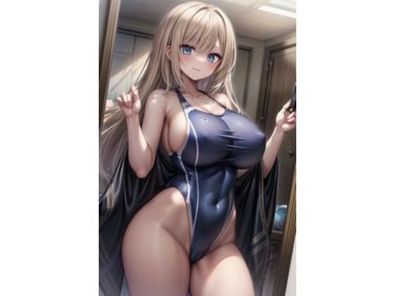 【R-15】巨乳競泳水着少女CG集