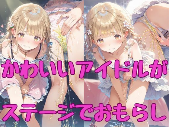 かわいいアイドルがステージでおもらし【AI_Peeパンティ】