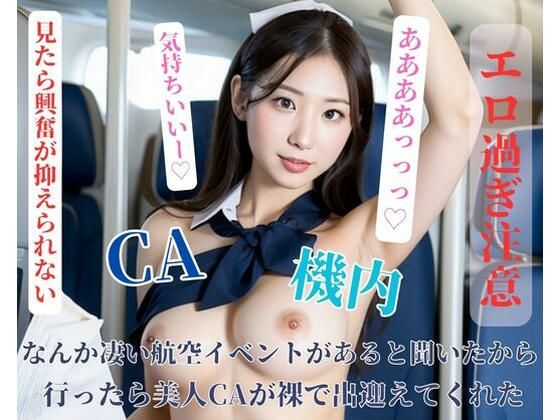 なんか凄い航空イベントがあると聞いたから行ったら美人CAが裸で出迎えてくれた【ESHIー】