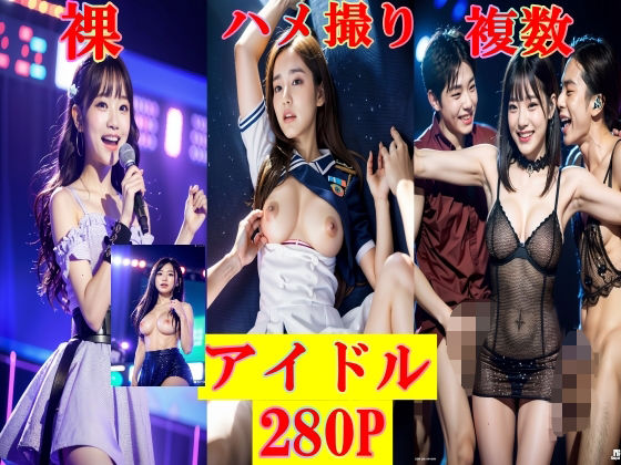 S級アイドルを脱がしてハメ撮り、複数S〇X！280P