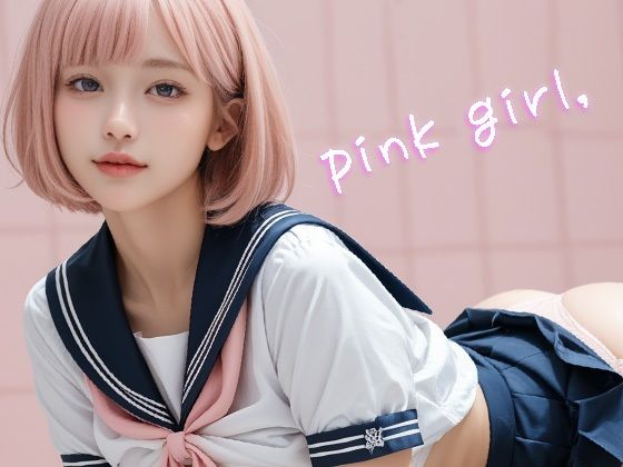 pink girl，【miyochinAI】