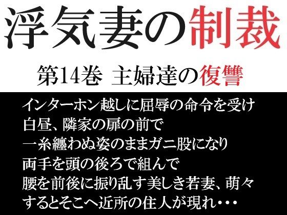 浮気妻の制裁 第14巻 主婦達の復讐【海老沢  薫】