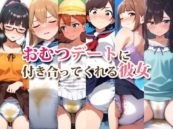 おむつデートに付き合ってくれる彼女【性癖ユガ芽】