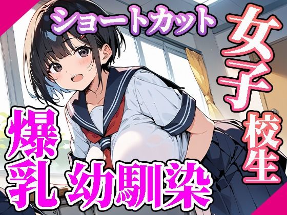 ショートカット女子校生爆乳幼馴染とイチャイチャエッチ【焼肉ショコラティエ】