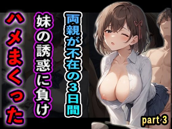 両親が不在の3日間妹の誘惑に負けハメまくったpart3【夢幻アトリエ】