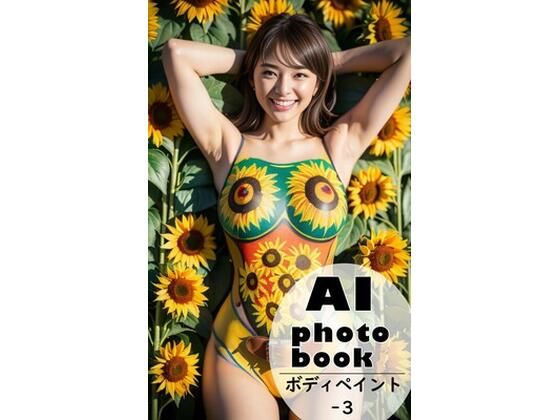 AI photobook ボディペイント3【AI_GravureArt】