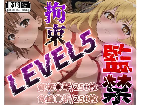 監禁拘束LEVEL5【フルカラー500枚】【ガーネット】